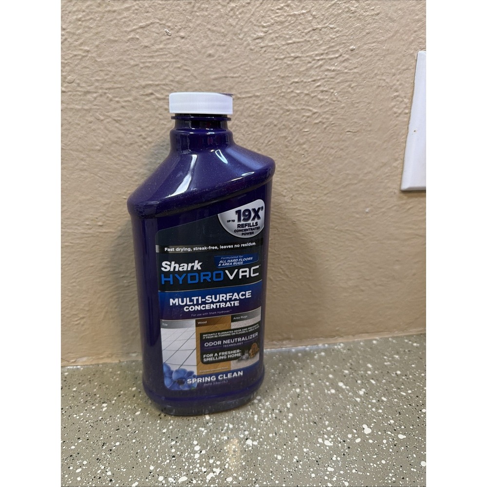 Shark WDCM30 HydroVac Multi-Surface 33-Oz. Concentrate with Odor Neutralizer ...